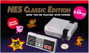 Figura 1. Nintendo Mini NES classic edition.