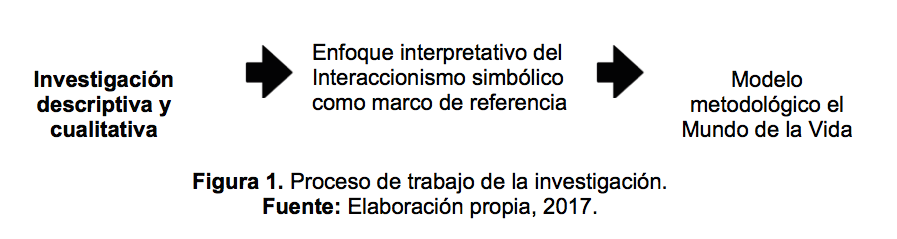 Proceso de trabajo de la investigación.