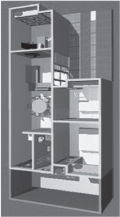 Vivienda
estudiada.