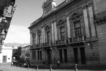 Fachada del Palacio Legislativo.