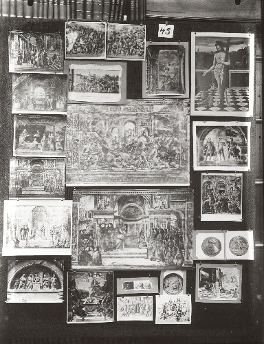 Aby Warburg, Mnemosyne Atlas,
Panel 45 (“Superlatives of the language of gestures”), 1927-29.
